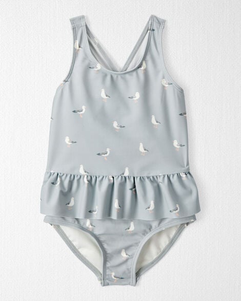  Product image 1 of Toddler Recycled Seagull-Print Swimsuit