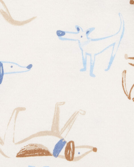  Product image 3 of Baby 6-Pack Dog Long-Sleeve Bodysuits