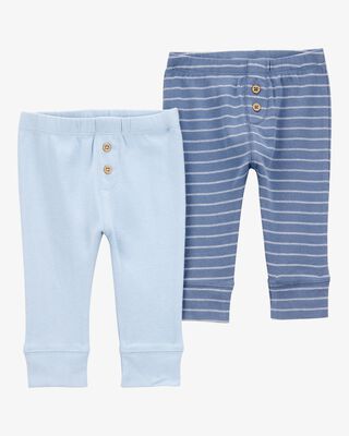 Product image 1 of Baby 2-Pack Pull-On Cotton Pants