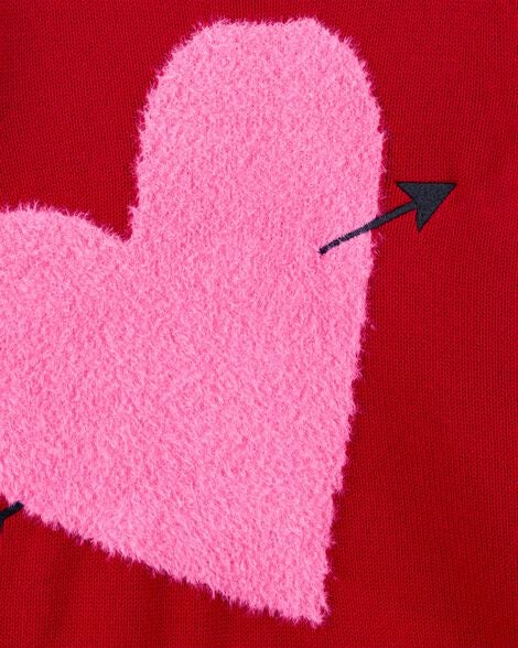 Product image 2 of Kid Heart Sweater - Red
