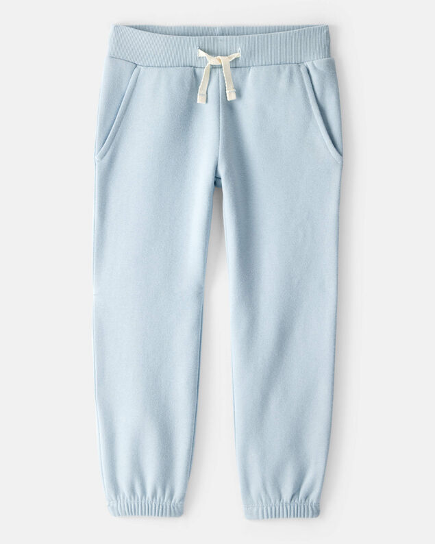 Product image 1 of Toddler Girl Cotton Joggers - Blue