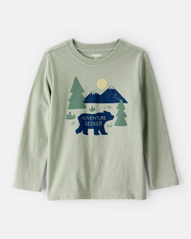 Carter's Toddler Boy Ivory Camping Tee main image 0