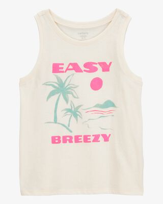 Product image 1 of Kid Palm Tree Vintage Muscle Tank