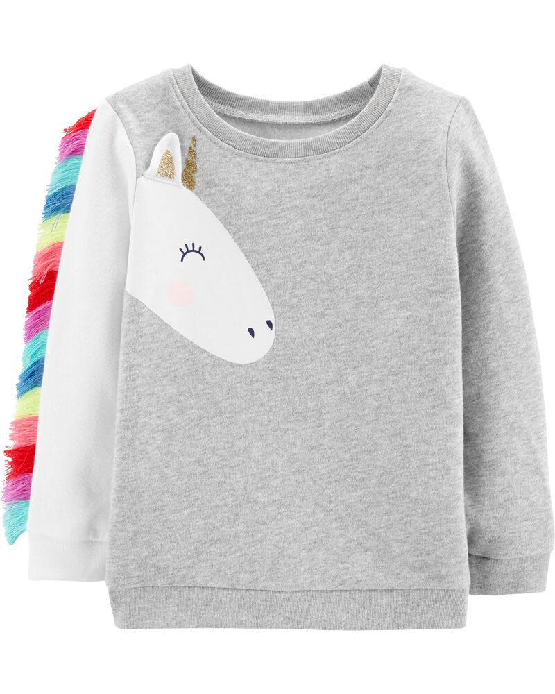 Unicorn Fleece Sweatshirt Carters Com
