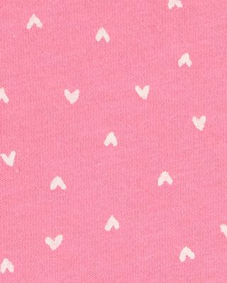 Product image 2 of Hearts Peplum Short-Sleeve Tee - Pink
