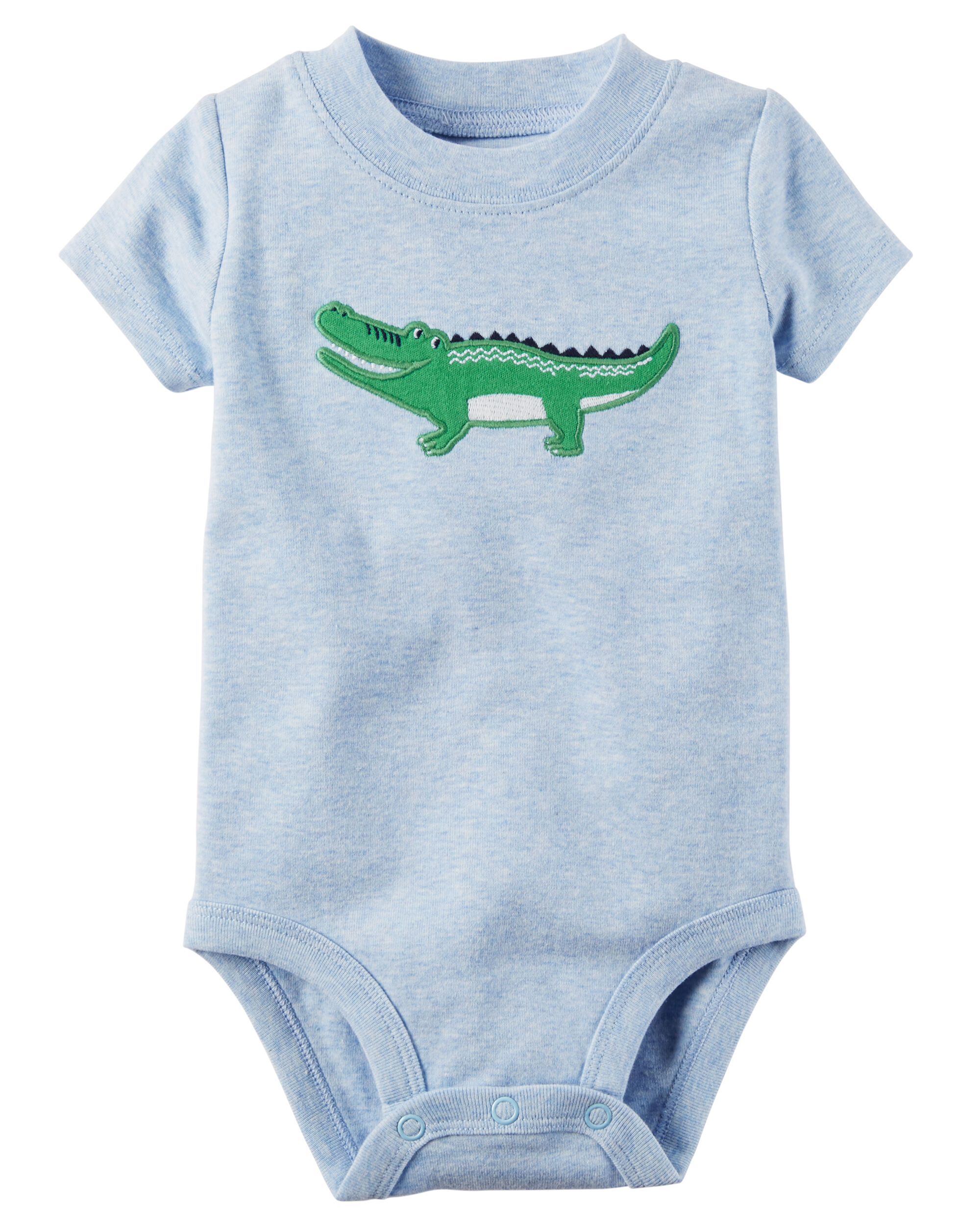 alligator onesie baby