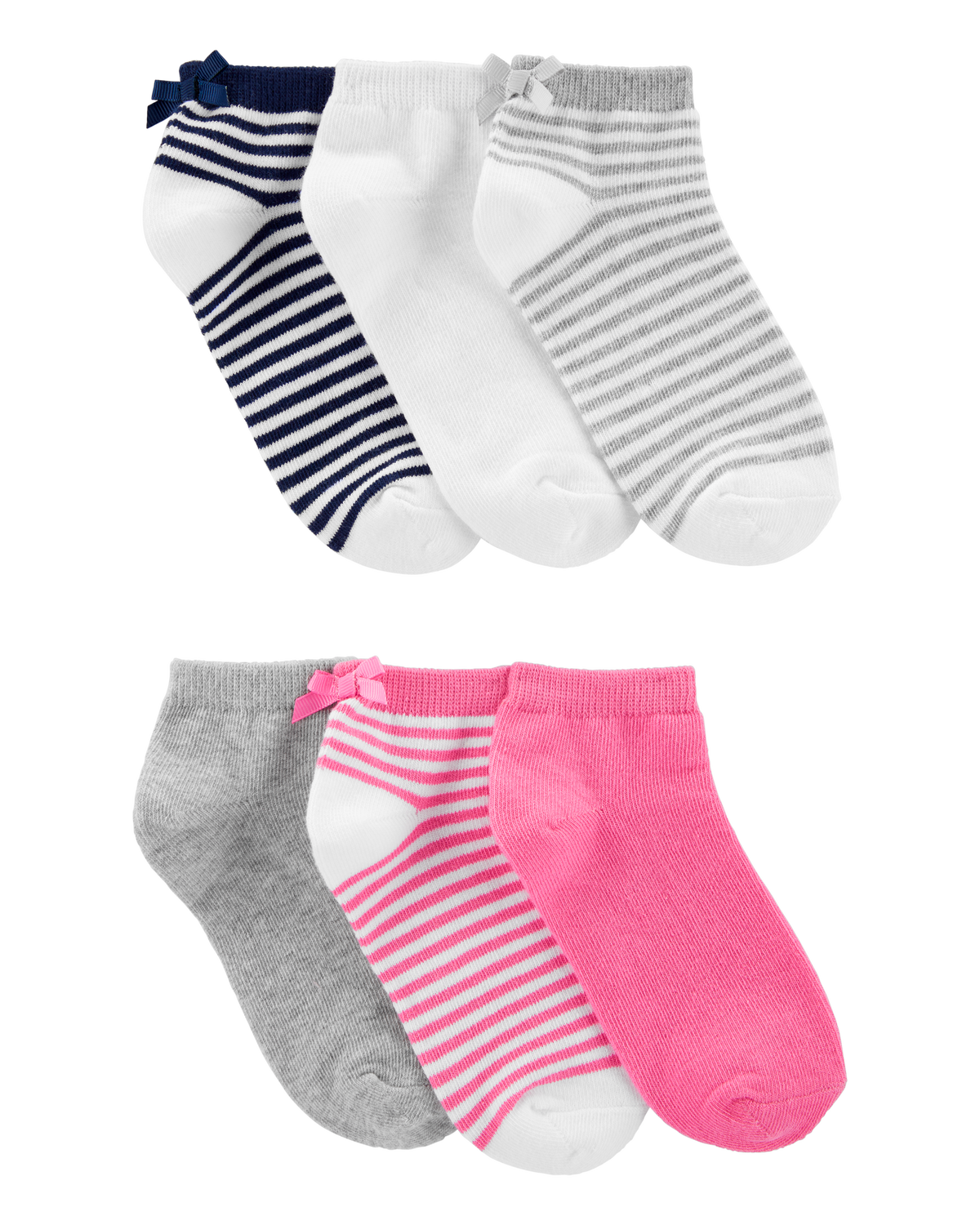 Kid 6-Pack No-Show Socks - Carter's | Carter's