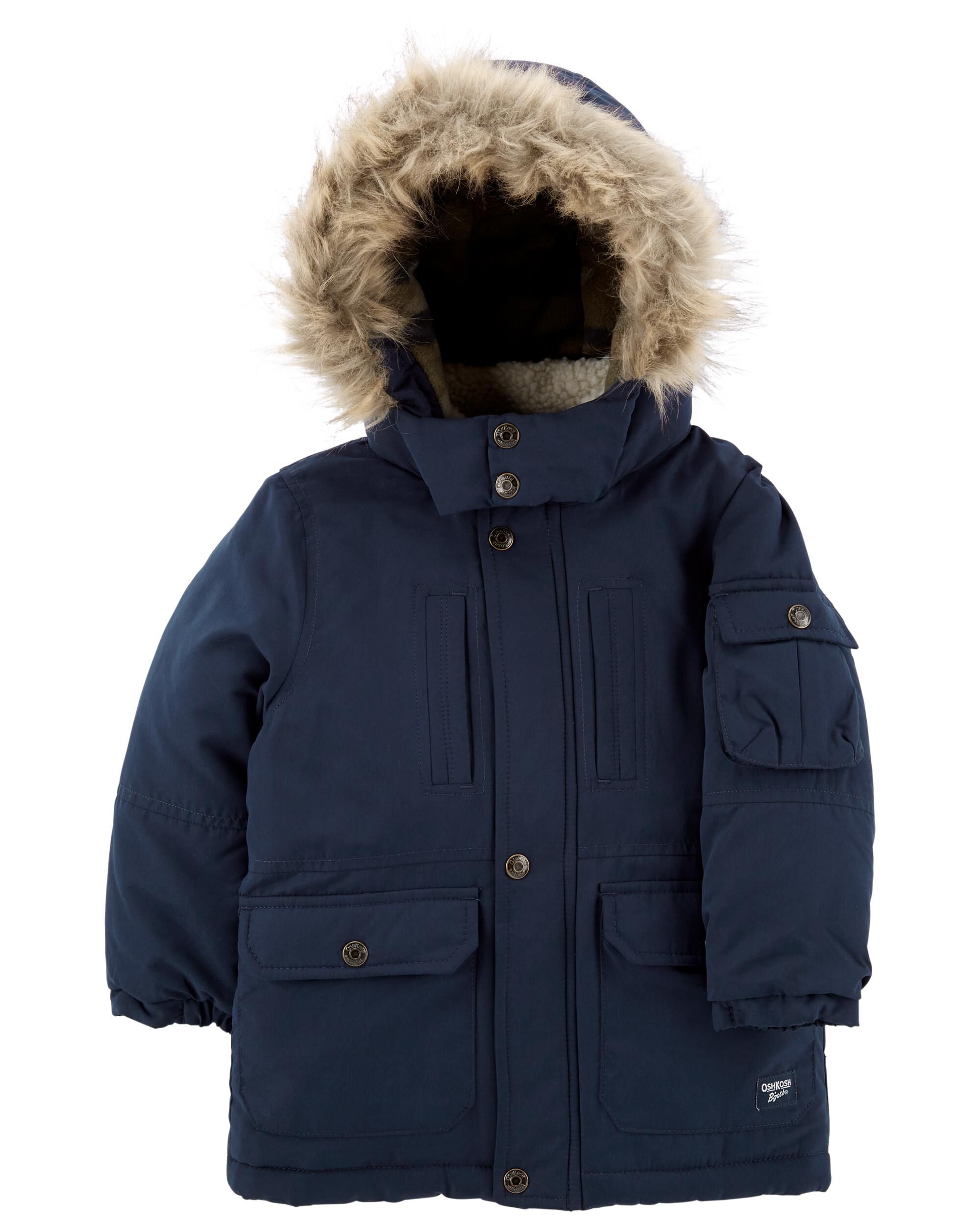 Fleece lined baby jacket new arrivals