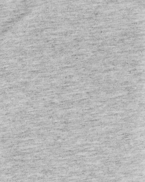 Product image 3 of Baby 2-Pack Heather Gray & Pink Cotton Stretch Leggings