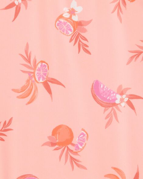  Product image 3 of Toddler 1-Piece Fruit Swimsuit - Coral