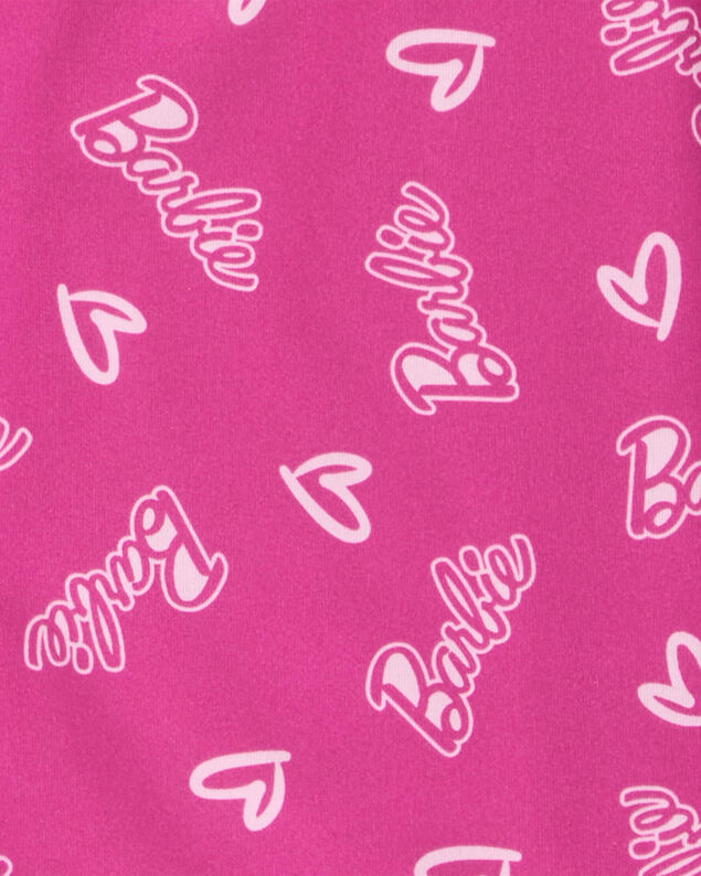 Product image 2 of Kid Barbie Coat Style Loose Fit 2-Piece Pajamas - Pink