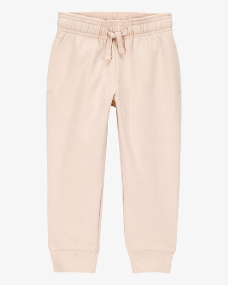 Product image 1 of Toddler Pull-On Drawstring Joggers - Khaki