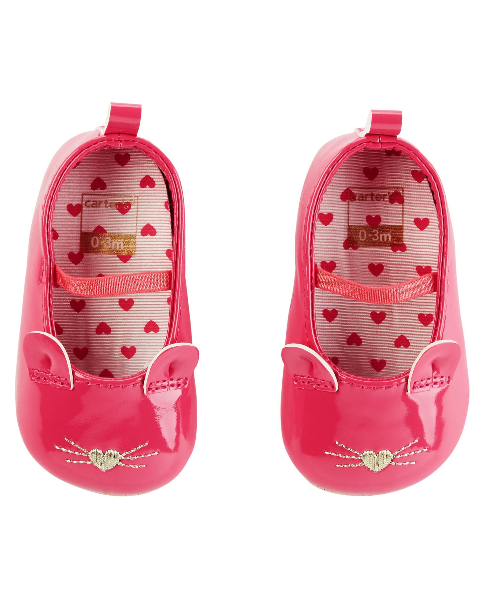 carter's mary jane baby shoes