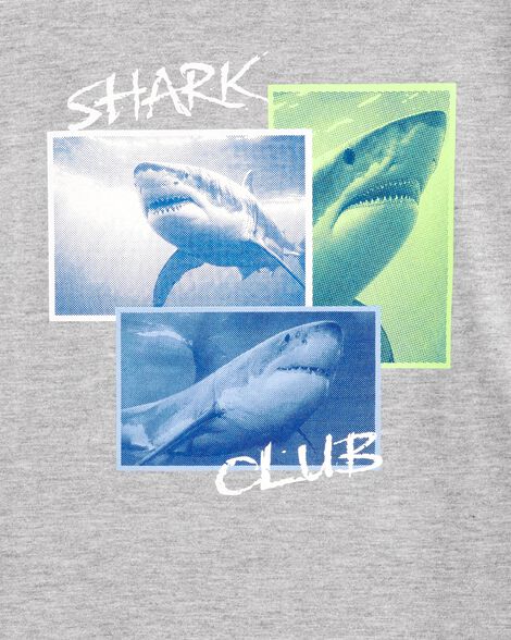  Product image 2 of Kid Shark Short-Sleeve Graphic Tee - Grey