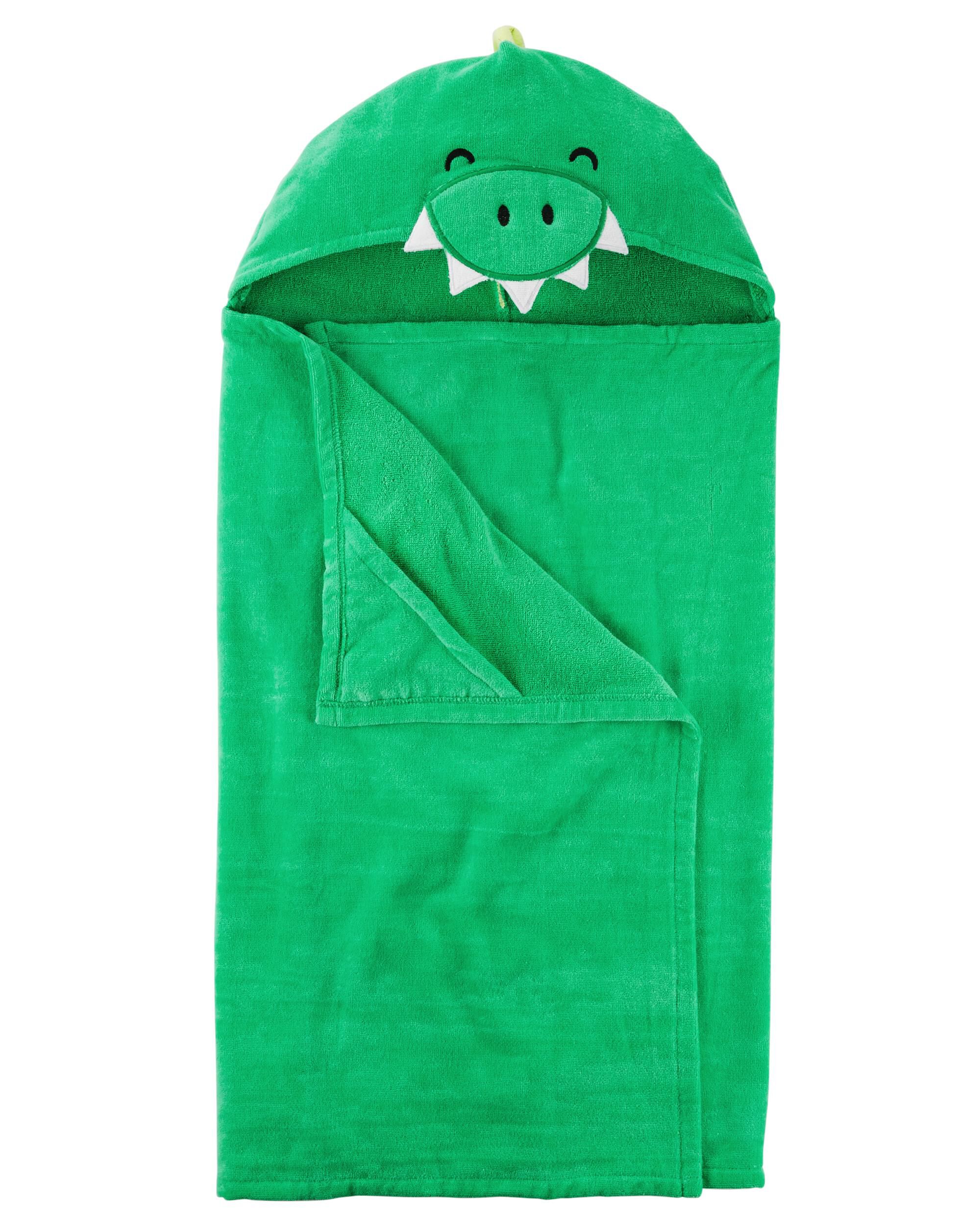 dinosaur hooded towels