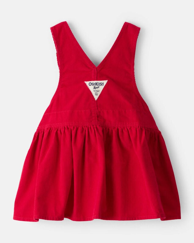 Product image 2 of Baby Girl Corduroy Skirtall - Red