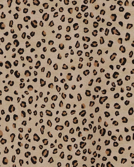 Product image 2 of Kid 4-Piece Leopard Print 100% Snug Fit Cotton Pajamas