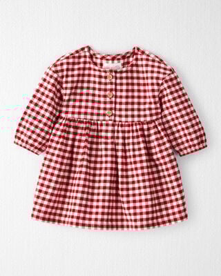 Baby Girl 2-Piece Organic Cotton Jumper Set