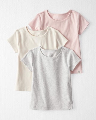 Product image 1 of Toddler 3-Pack Organic Cotton Tees