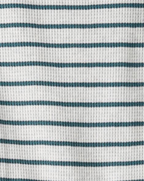 Product image 3 of Toddler Waffle Knit Set Made with Organic Cotton in Stripes