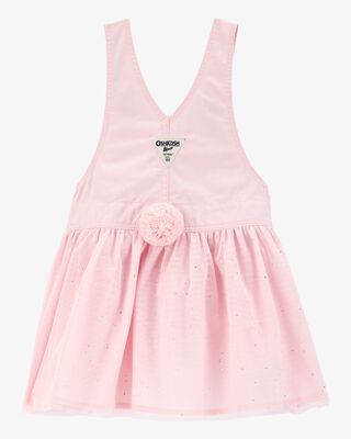 Product image 2 of Toddler Bunny Glitter Jumper Dress - Pink