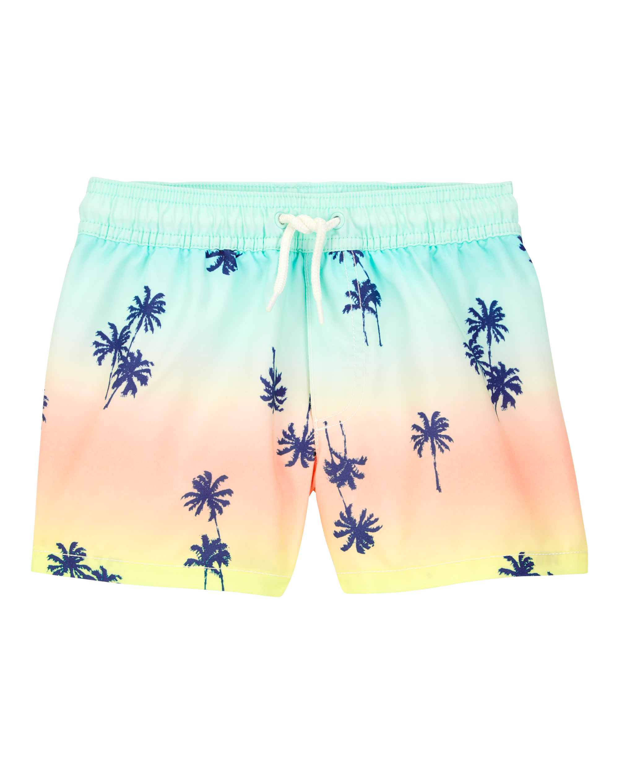 Toddler Boy Palm Tree Swim Trunks