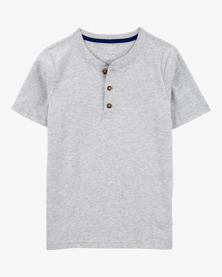 Product image 1 of Kid Short-Sleeve Henley Tee
