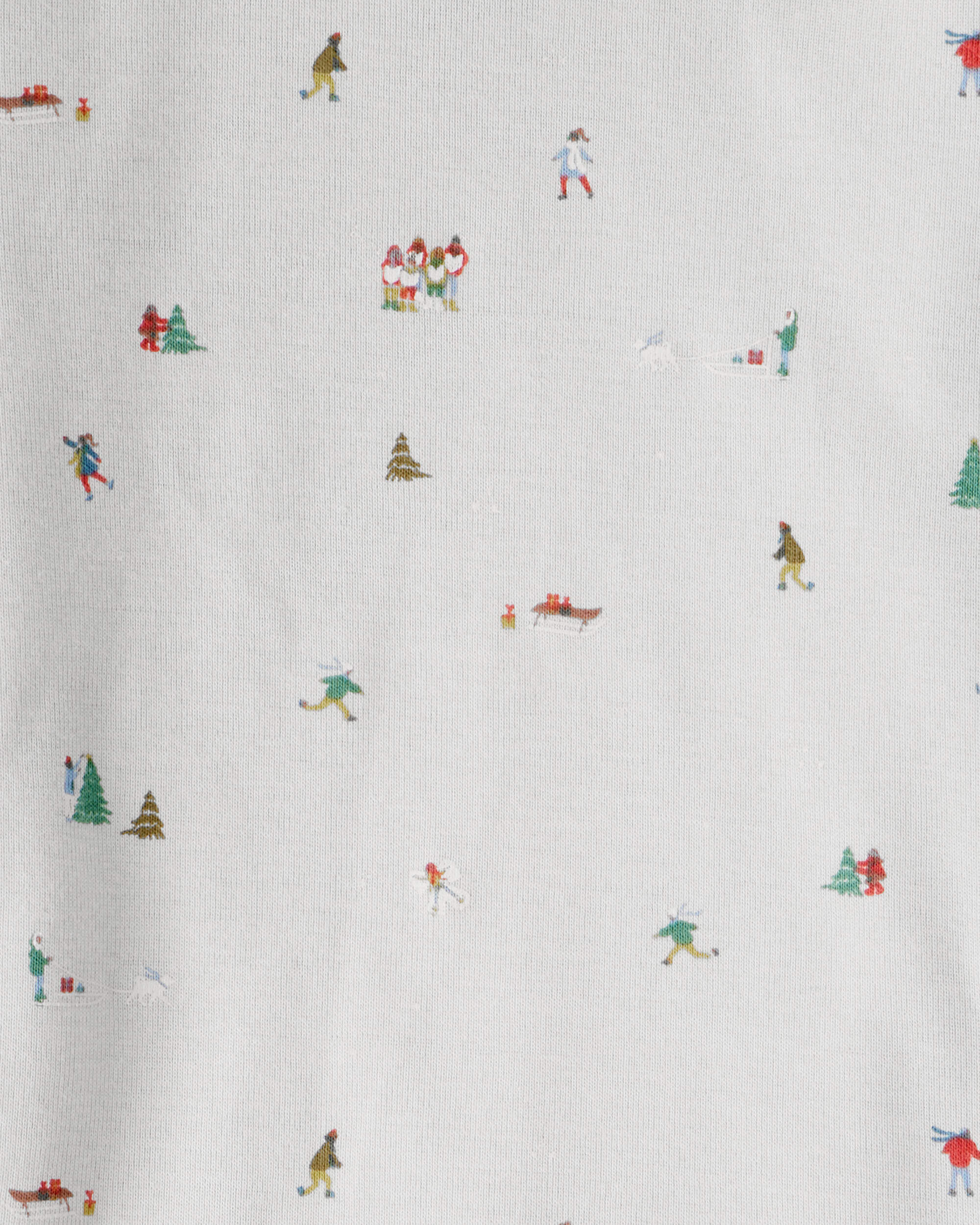 Baby Organic Cotton Pajamas Frosted Trail Print