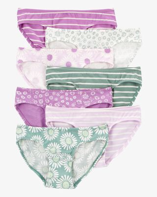 Product image 1 of Kid 7-Pack Bikini Stretch Cotton Undies