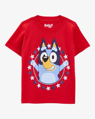 Product image 1 of Toddler 4th Of July Bluey Tee
