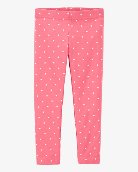  Product image 1 of Toddler Cotton Polka Dot Stretch Leggings