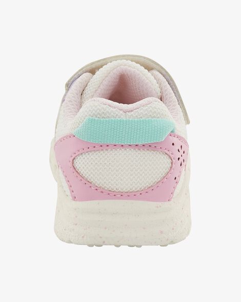  Product image 3 of Baby  Every Step® First Walker Fashion Sneakers - White/Pastels
