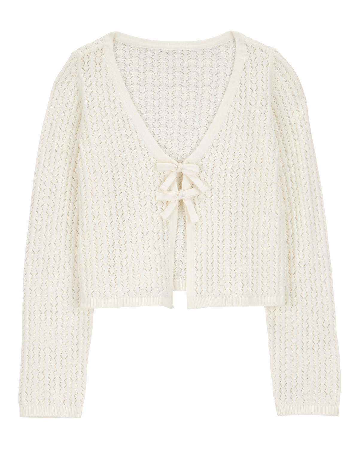 Kid Tie Cardigan Top - White - Carter's | Carter's