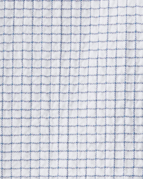 Product image 4 of Baby 2-Piece Organic Cotton Gauze Checkered Set