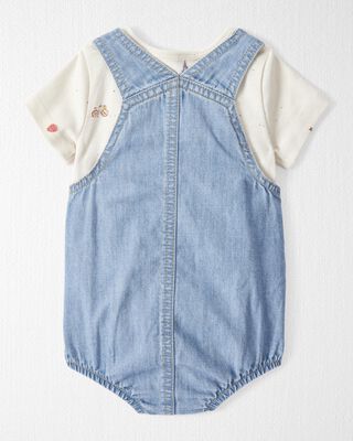 Product image 2 of Baby Organic Cotton Chambray Bubble Set