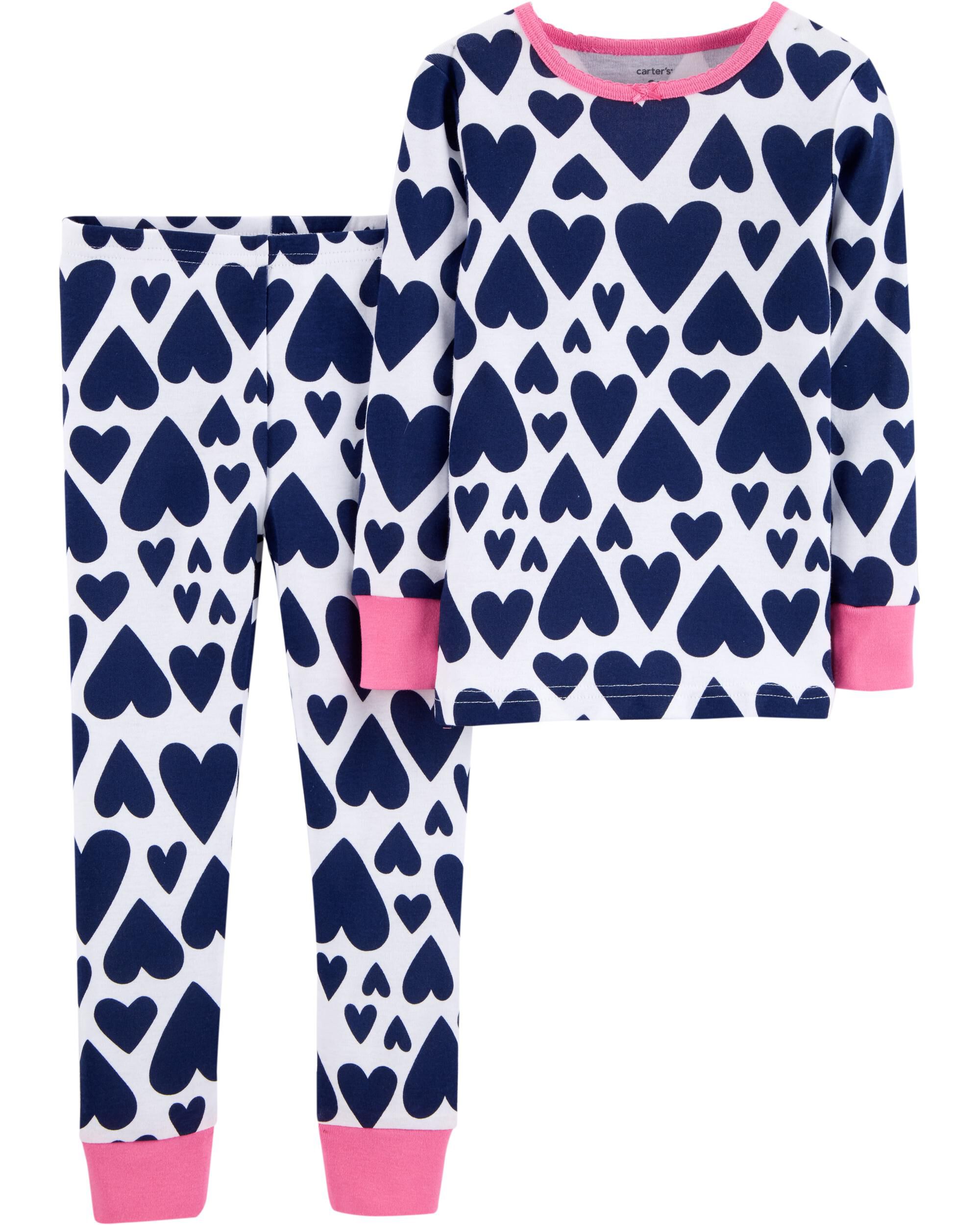 carters baby girl pjs