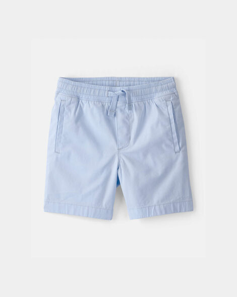 boys twill shorts - blue