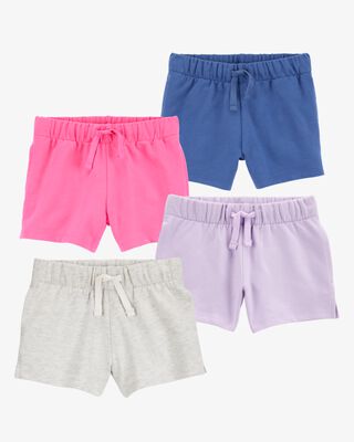 Product image 1 of Baby 4-Pack Pull-On French Terry Shorts