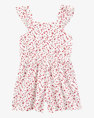 Product image 1 of Kid Floral Print Romper - Ivory