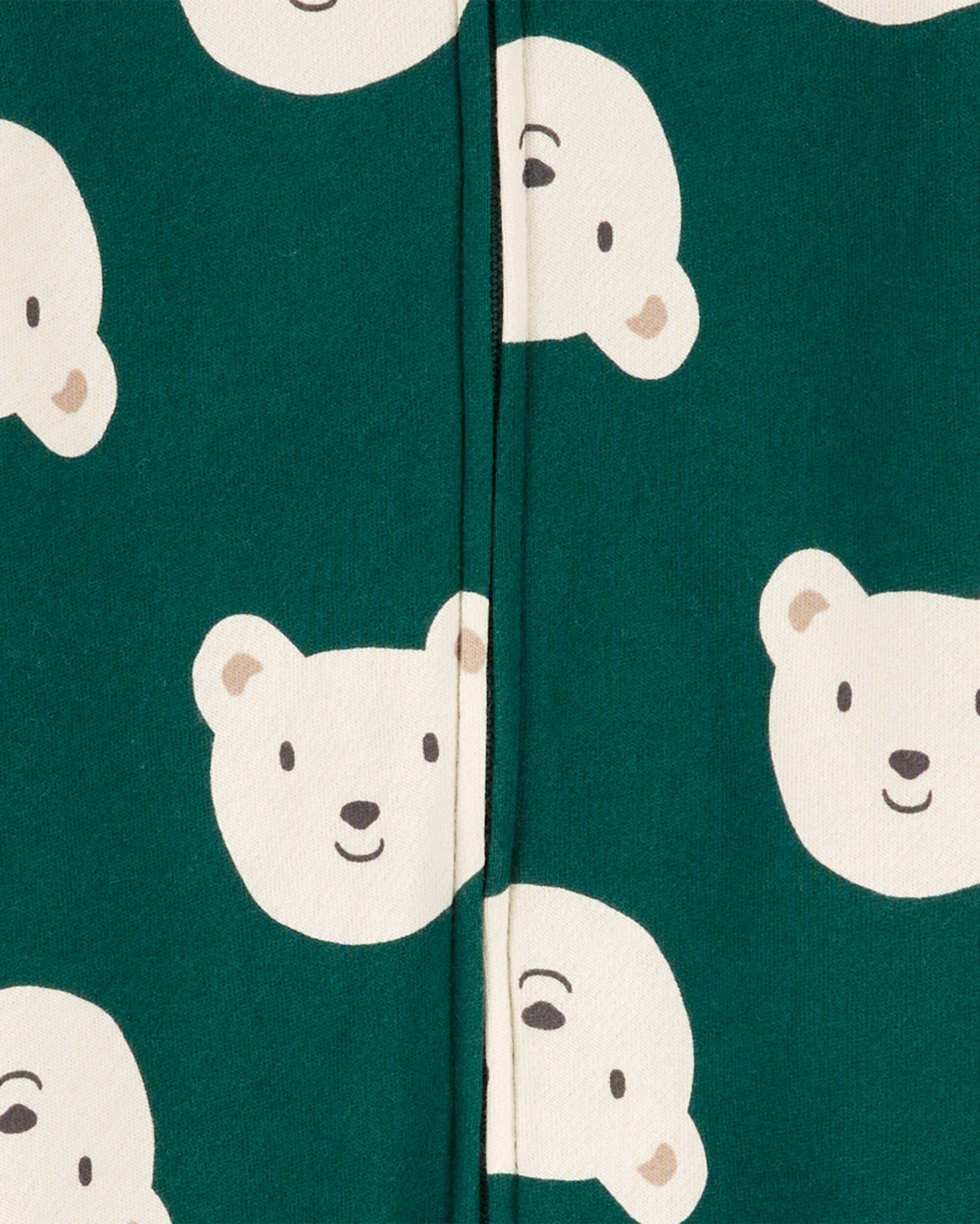 Carter's bear fleece jumpsuit sales