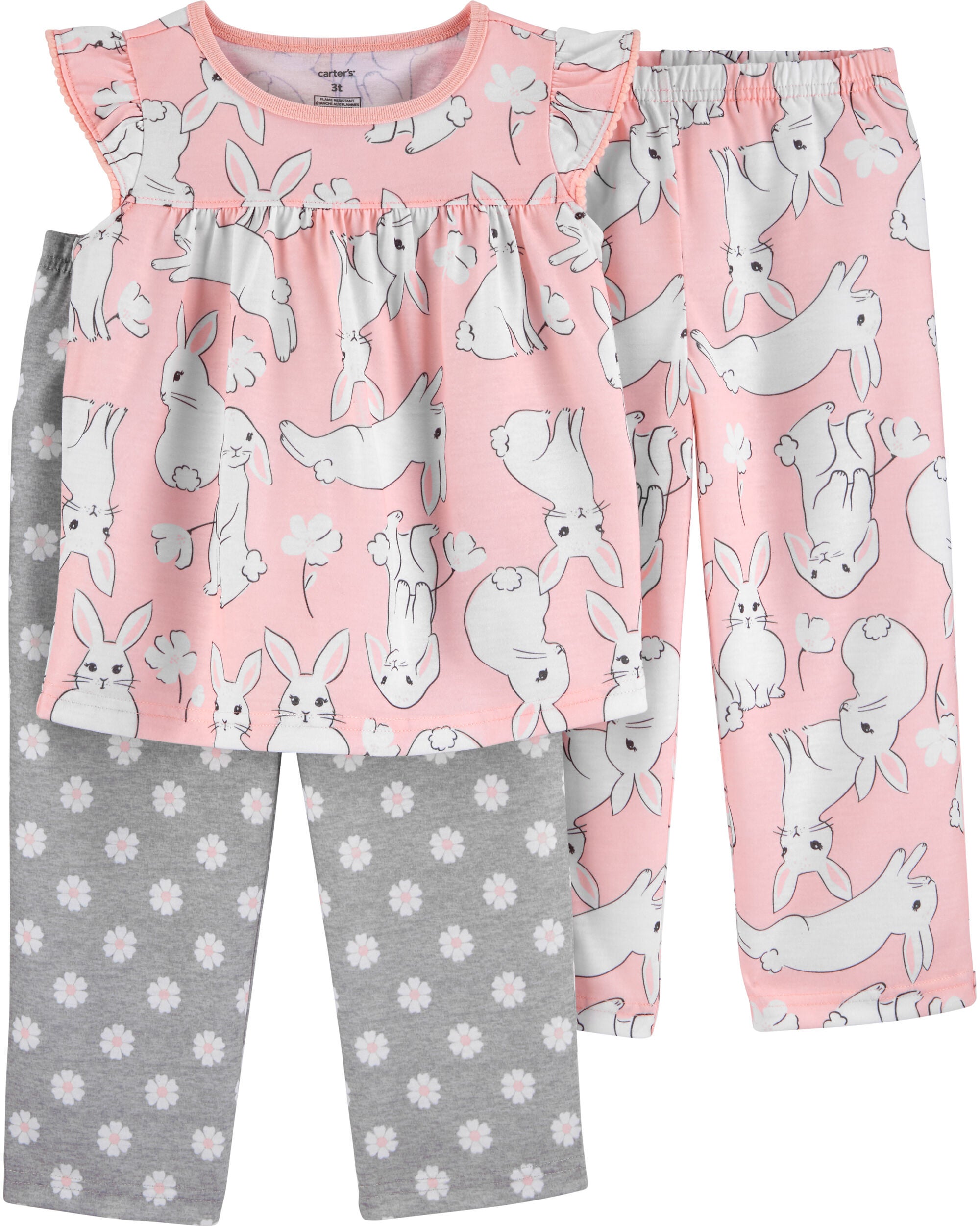 carters baby girl pajamas