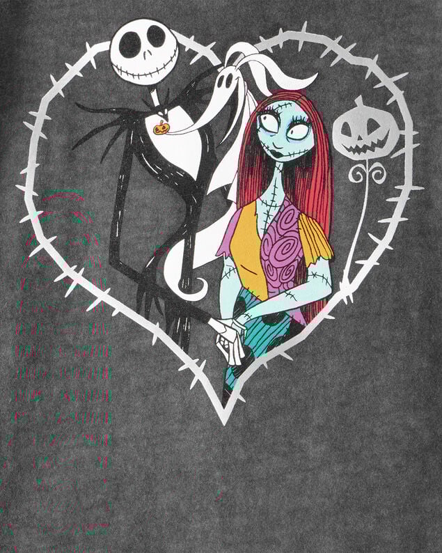 Product image 2 of Girls Disney© The Nightmare Before Christmas Halloween Tee - Black
