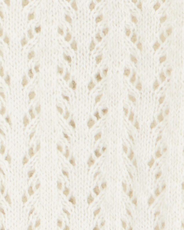 Product image 2 of Kid Tie Cardigan Top - White