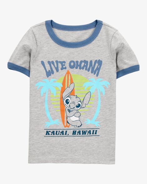  Product image 1 of Toddler Disney© Lilo & Stitch Short-Sleeve Graphic Tee - Grey