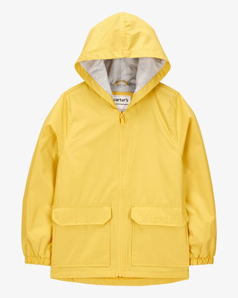  Product image 1 of Kid Hooded Rain Jacket - Yellow