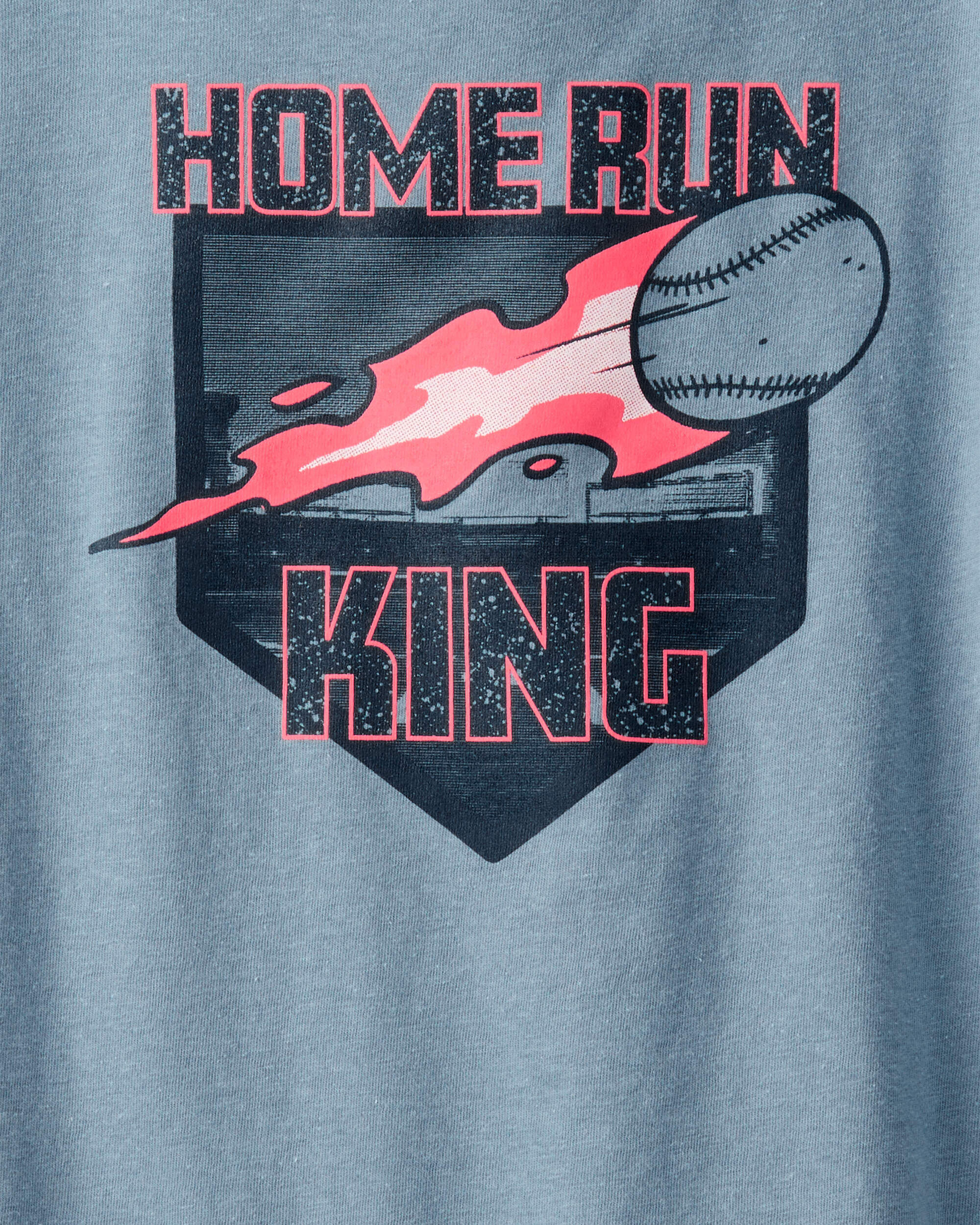 Boys Baseball Long-Sleeve Graphic Tee - Blue - Carter's