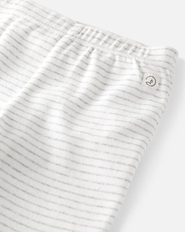 Product image 2 of Baby 2-Pack Organic Cotton Rib Footed Pants