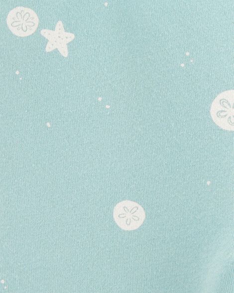  Product image 3 of Toddler Sea Print Bike Shorts - Green