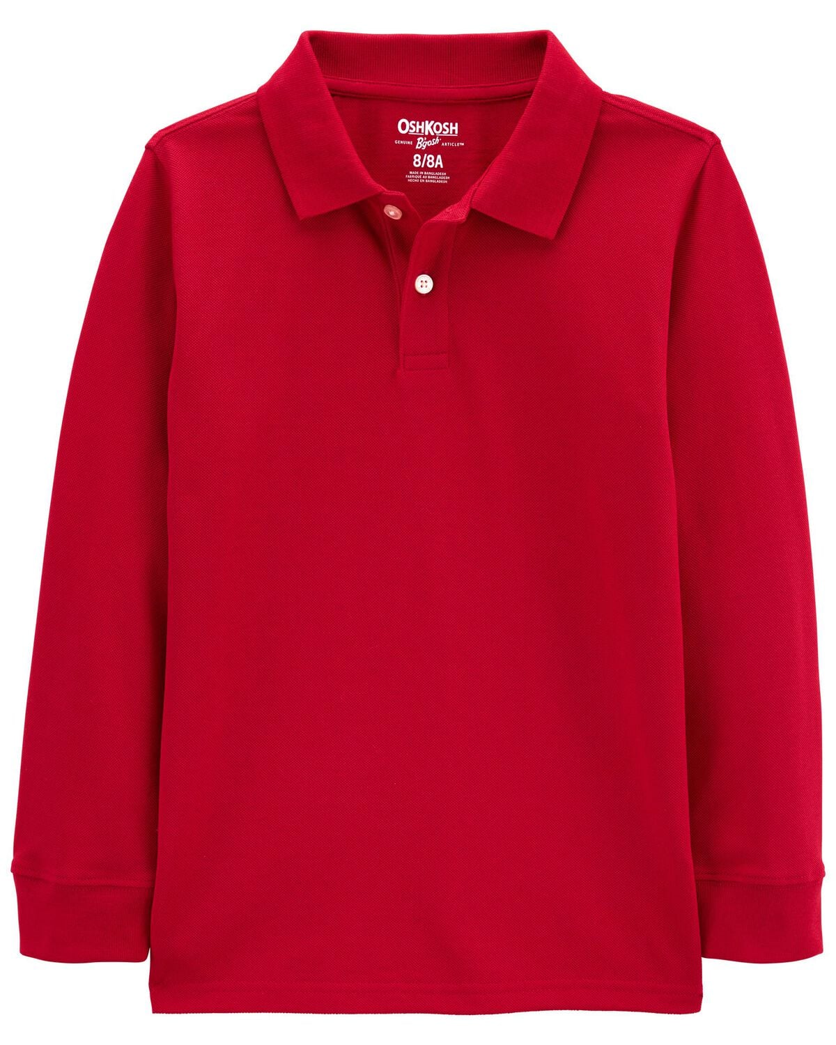Oshkosh Kid Boy Red Polo