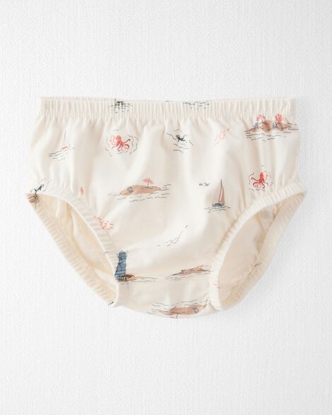  Product image 3 of Baby Organic Cotton Dress in Coastal Vacation Print